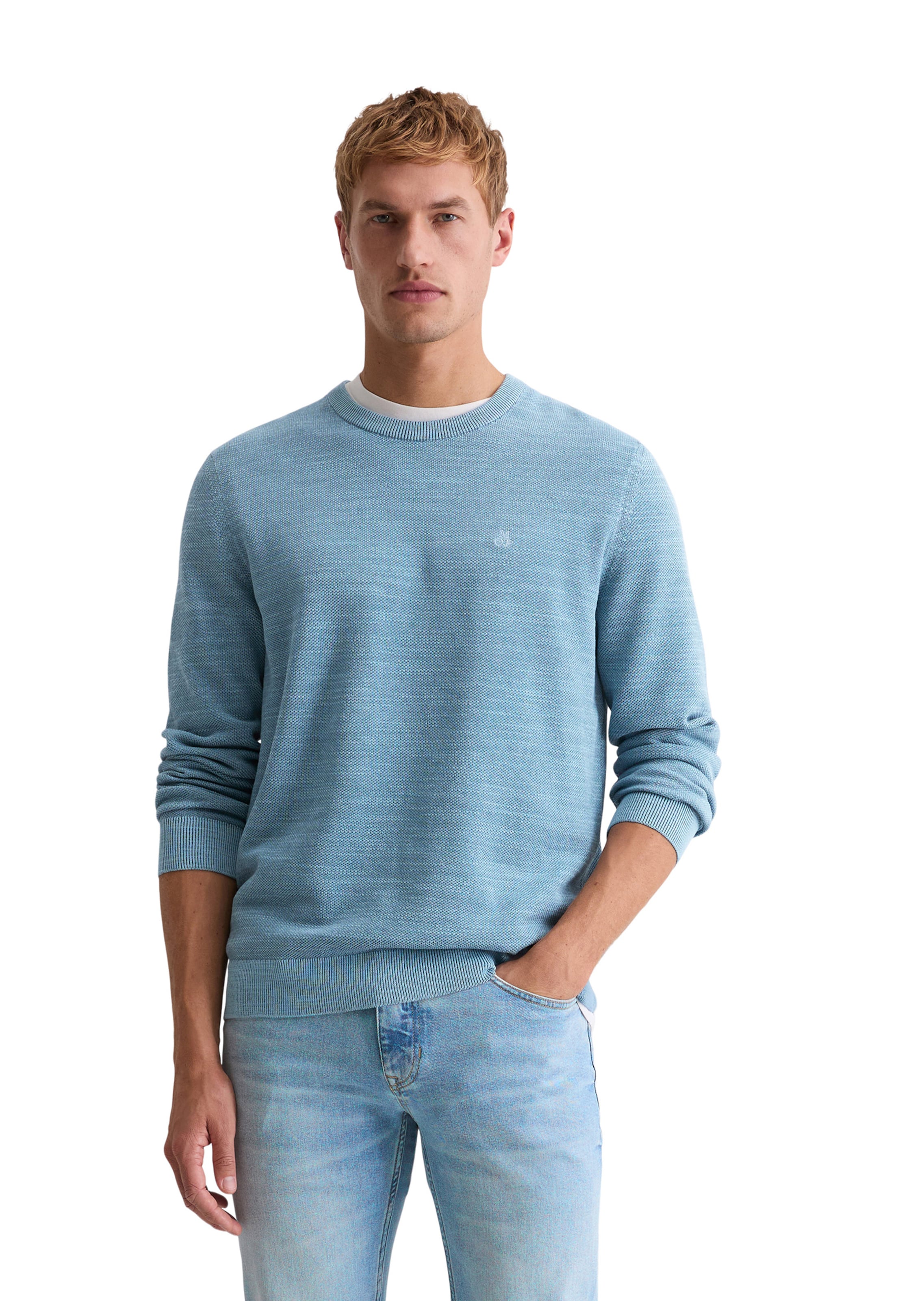 Marc O'Polo Pullover in Blau: Vorderseite