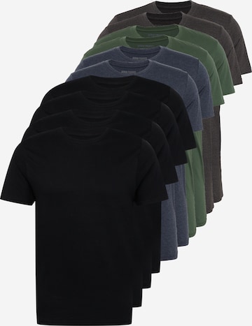 T-Shirt Denim Project en bleu : devant