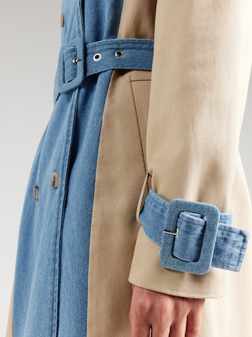 Manteau mi-saison 'VIBERA' VILA en bleu