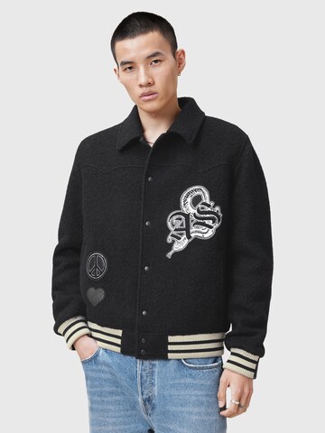 AllSaints Jacke 'AMBAUM' (RWS) in Schwarz: Vorderseite