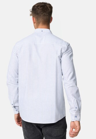 INDICODE JEANS Regular fit Zakelijk overhemd 'Kepner' in Blauw