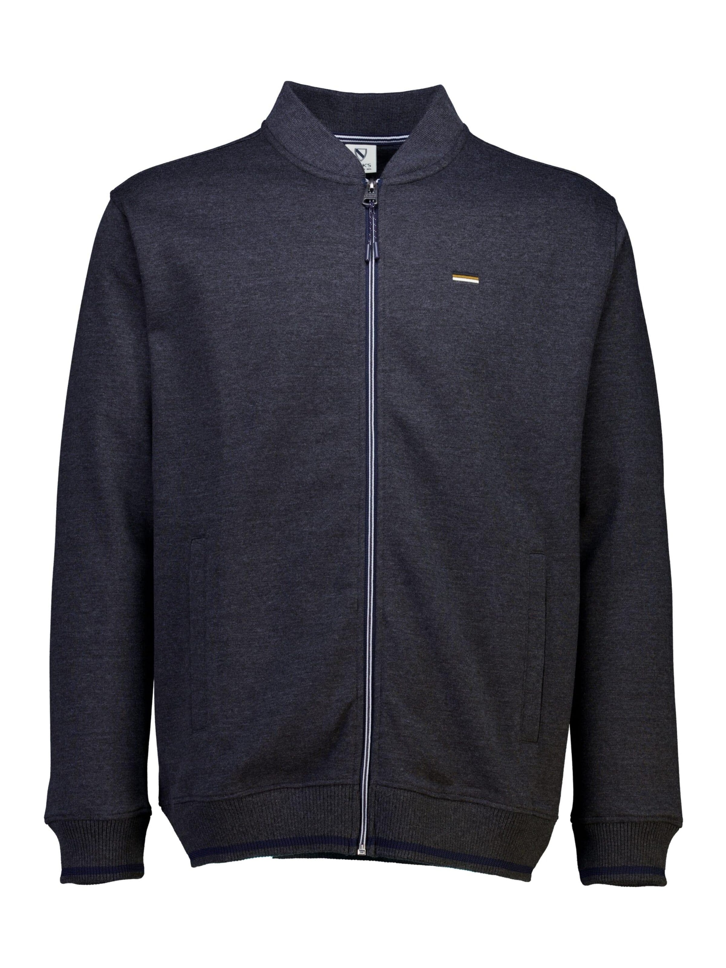 Vestes en maille Jack's en gris : devant
