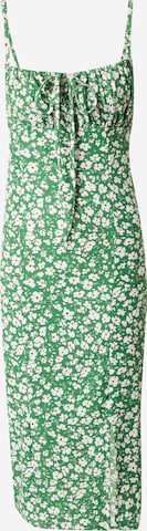 žalia Happiness İstanbul Vasarinė suknelė: priekis