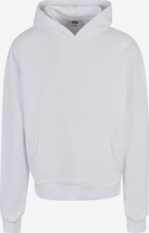 Urban Classics Sweatshirt in White: front