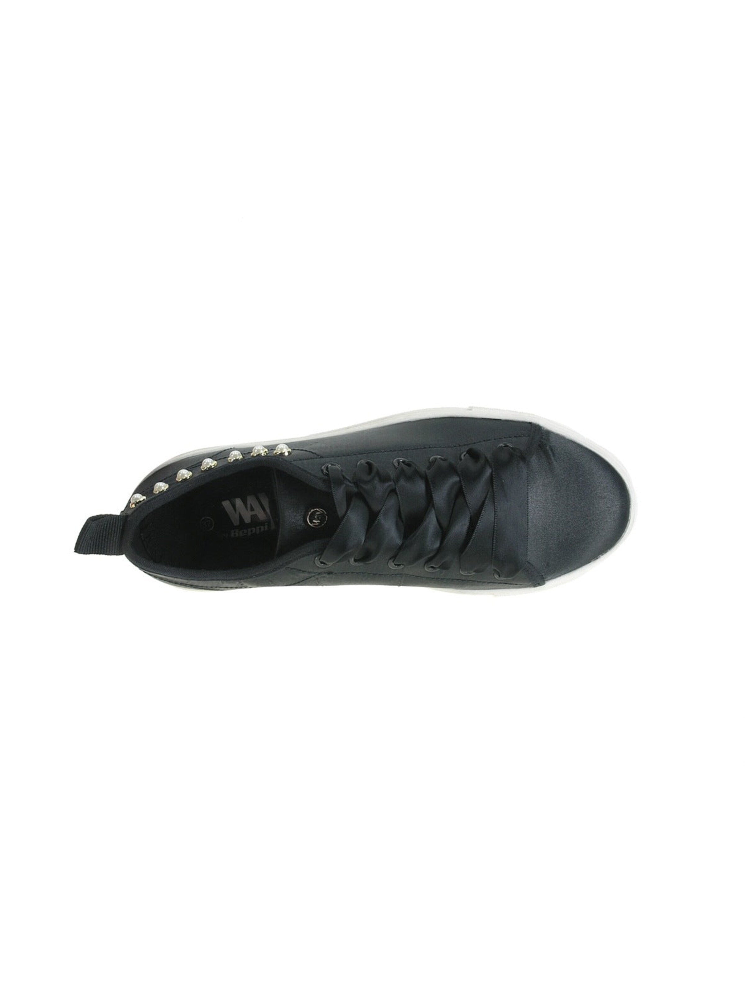 Beppi Snøresko 'Casual Shoe' i sort