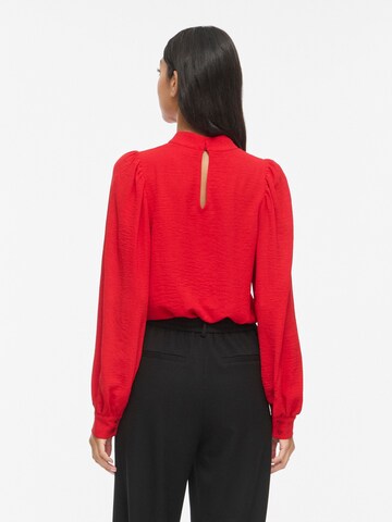 VILA Blouse 'VIPallas' in Red