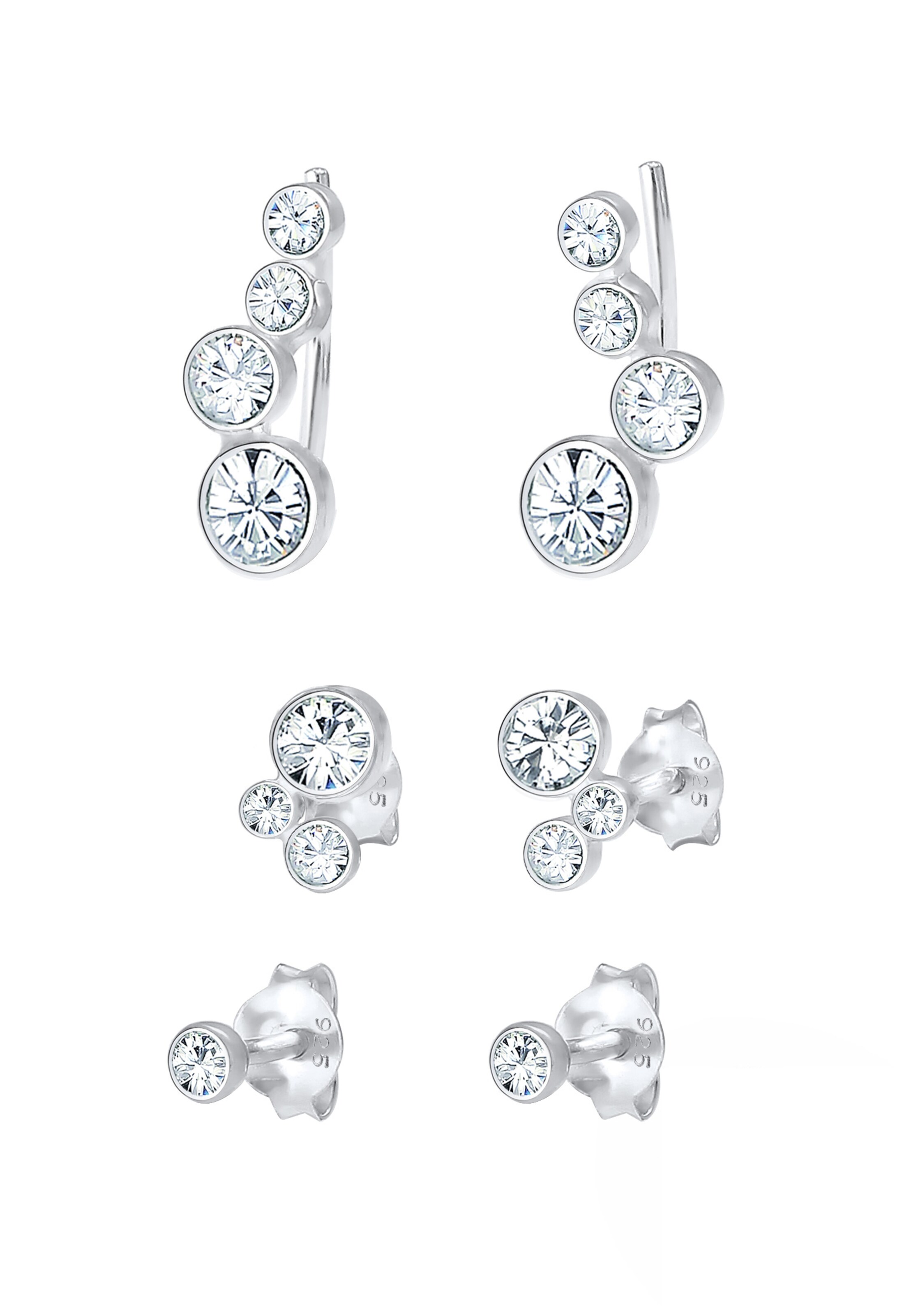 ELLI Oorbellen in Zilver