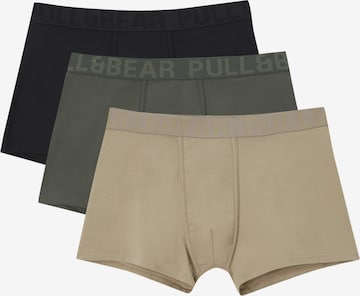 Pull&Bear Boxer shorts in Beige: front