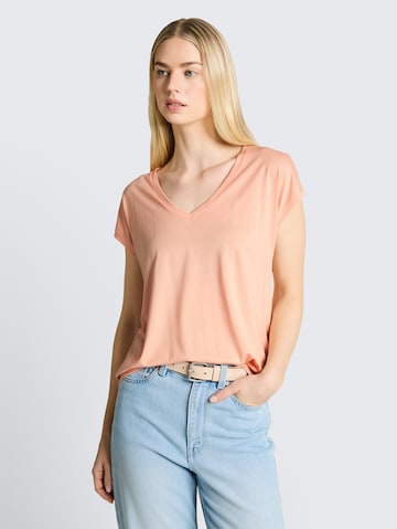 TOM TAILOR DENIM Shirt in Orange: front