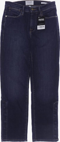 Frame Denim Jeans in 25 in Blue: front