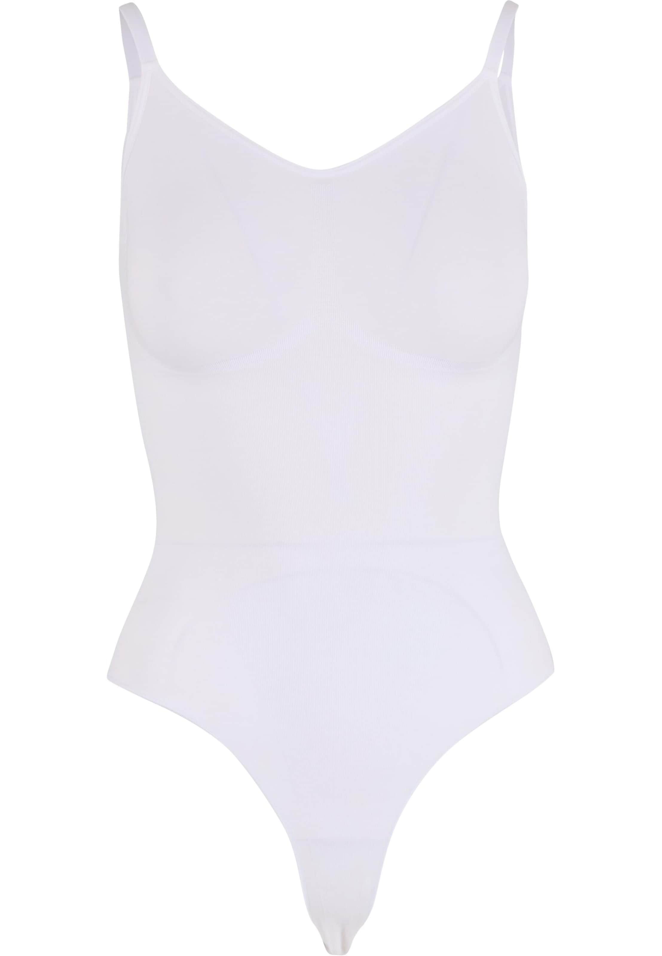 Lykkeland Atelier Bodysuit in White: front