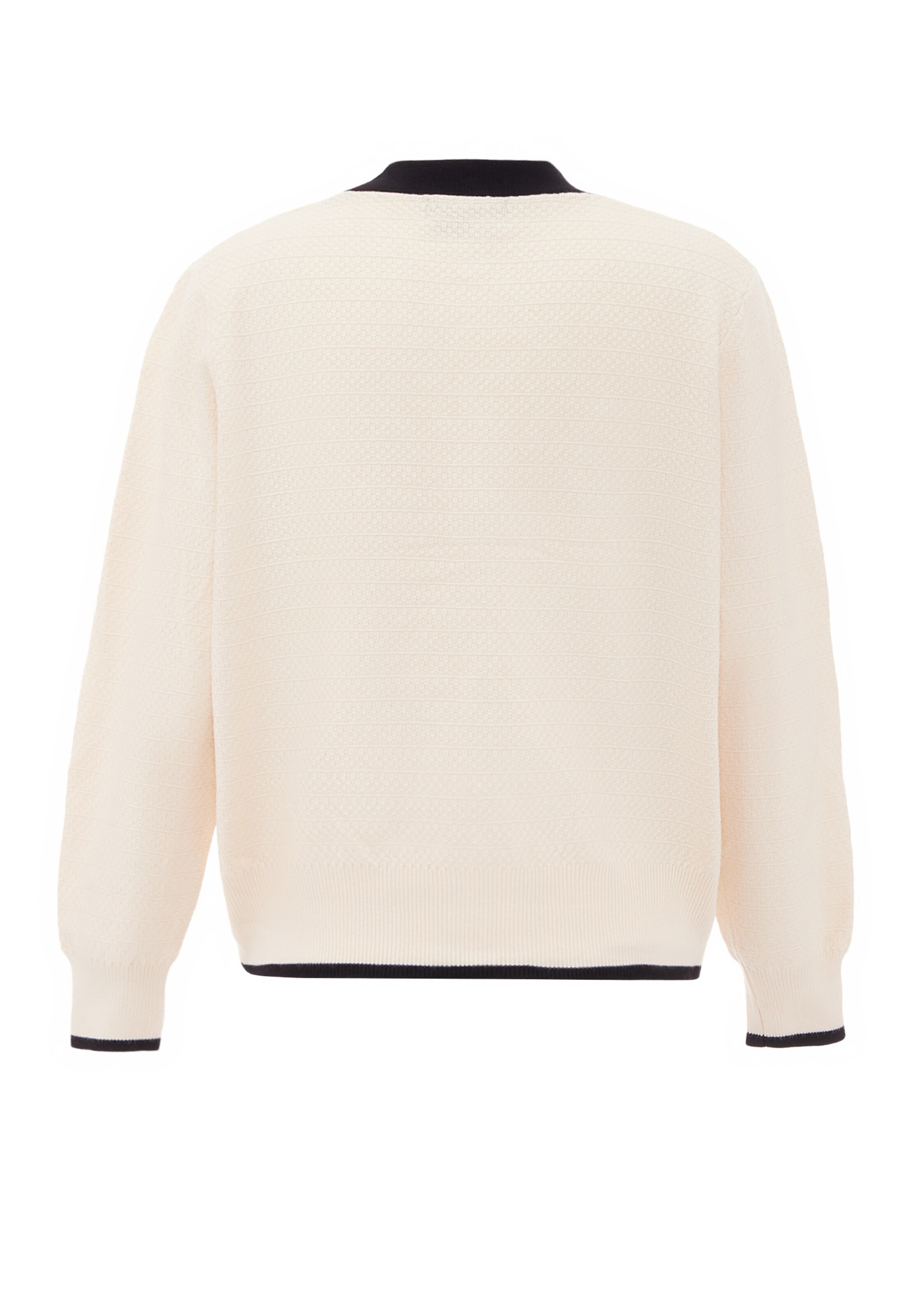 carato - Casaco de malha em branco