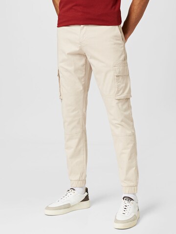 Tapered Pantaloni cargo 'CAM' di Only & Sons in beige: frontale