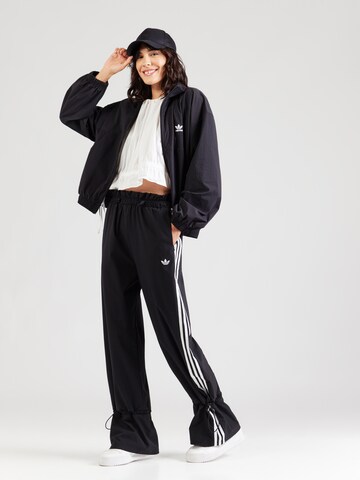 ADIDAS ORIGINALS Wide leg Παντελόνι σε μαύρο