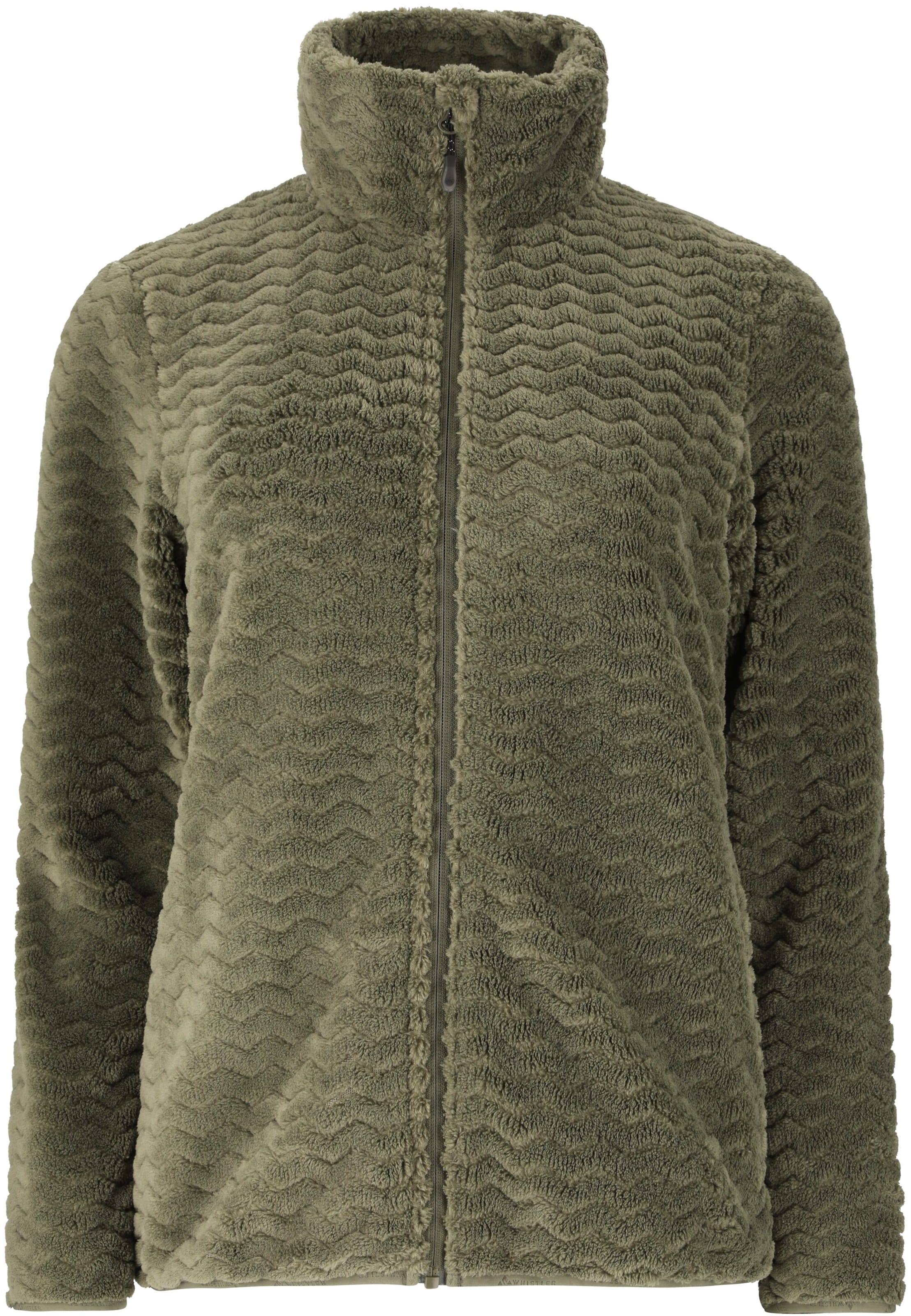 Whistler Functionele fleece jas 'Matra' in Groen: voorkant