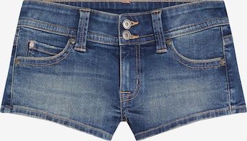 Jean Bershka en bleu : devant