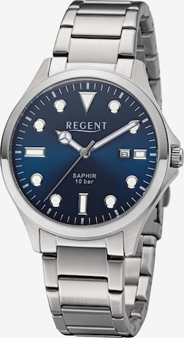 REGENT Analog Watch in Silver: front