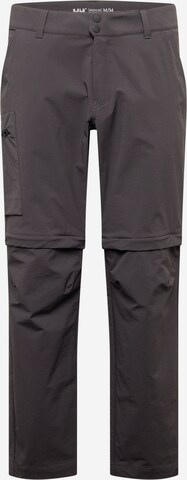 HELLY HANSEN Regular Outdoorbroek 'BRONO' in Grijs: voorkant