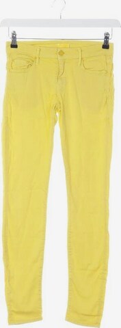 MOTHER Pants in XS in Yellow: front