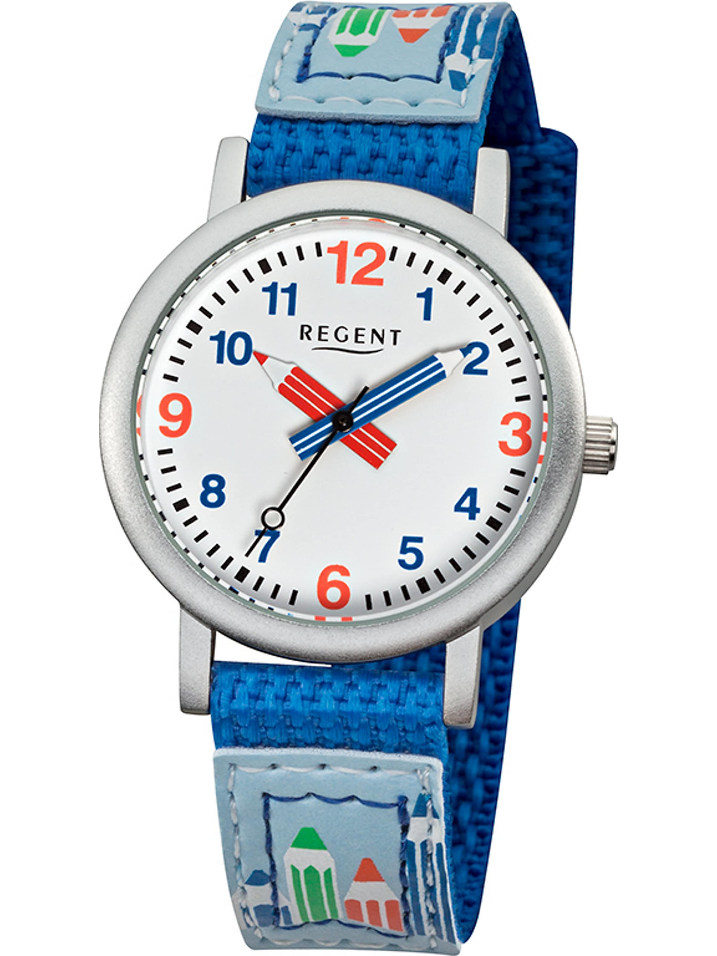 REGENT Watch in Blue: front