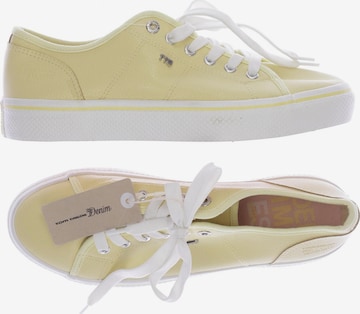 TOM TAILOR DENIM Sneakers & Trainers in 41 in Yellow: front