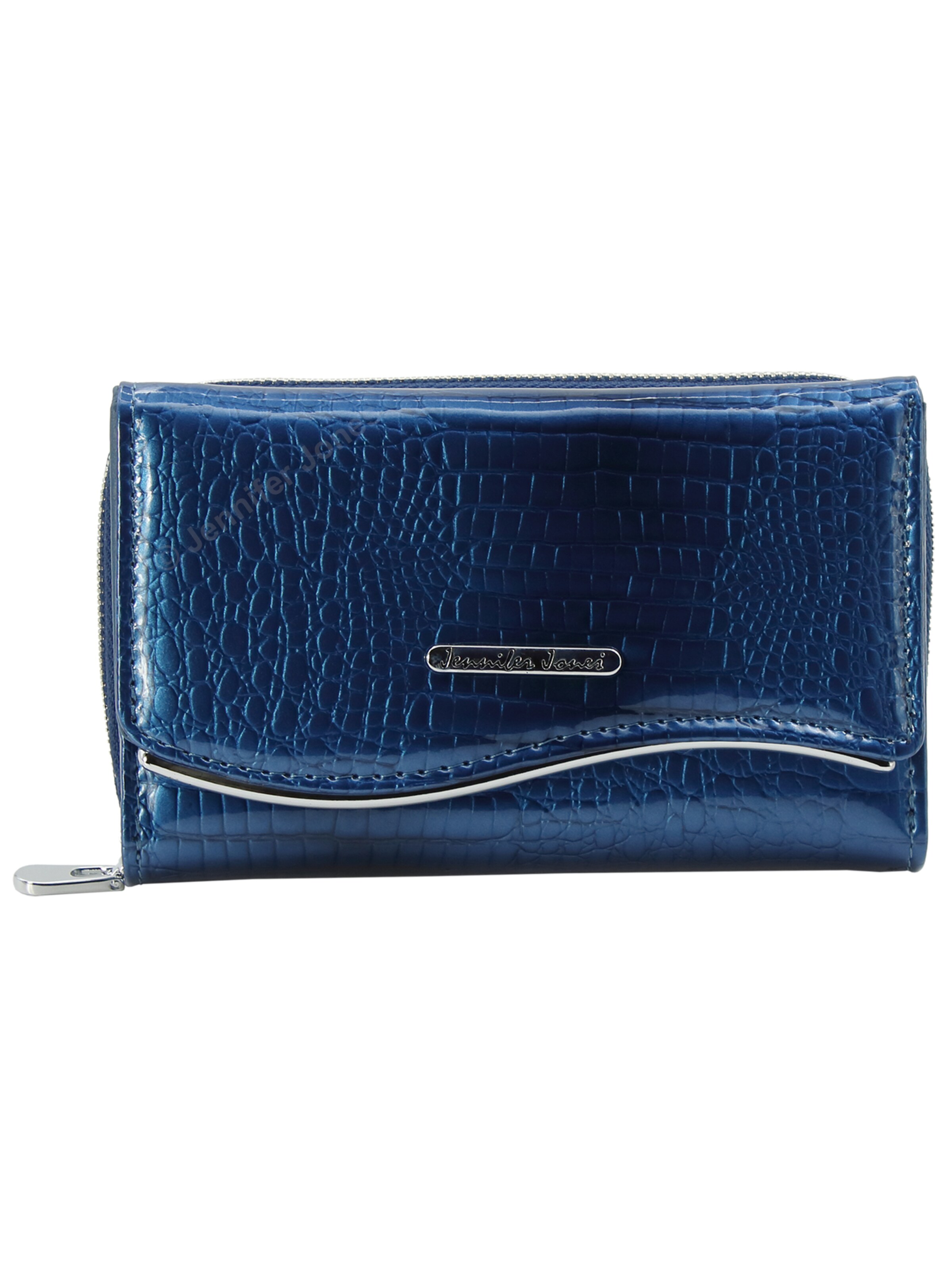 Jennifer Jones Wallet in Blue: front