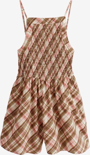 Vienos dalies kostiumas iš Next, spalva – gelsvai pilka spalva / rusvai žalia / alyvuogių spalva / šviesiai raudona, Prekių apžvalga