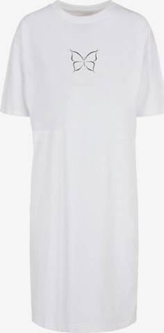 Merchcode Dress ' Spring' in White: front