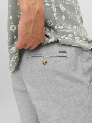 JACK & JONES - regular Pantalón chino 'Palma' en gris