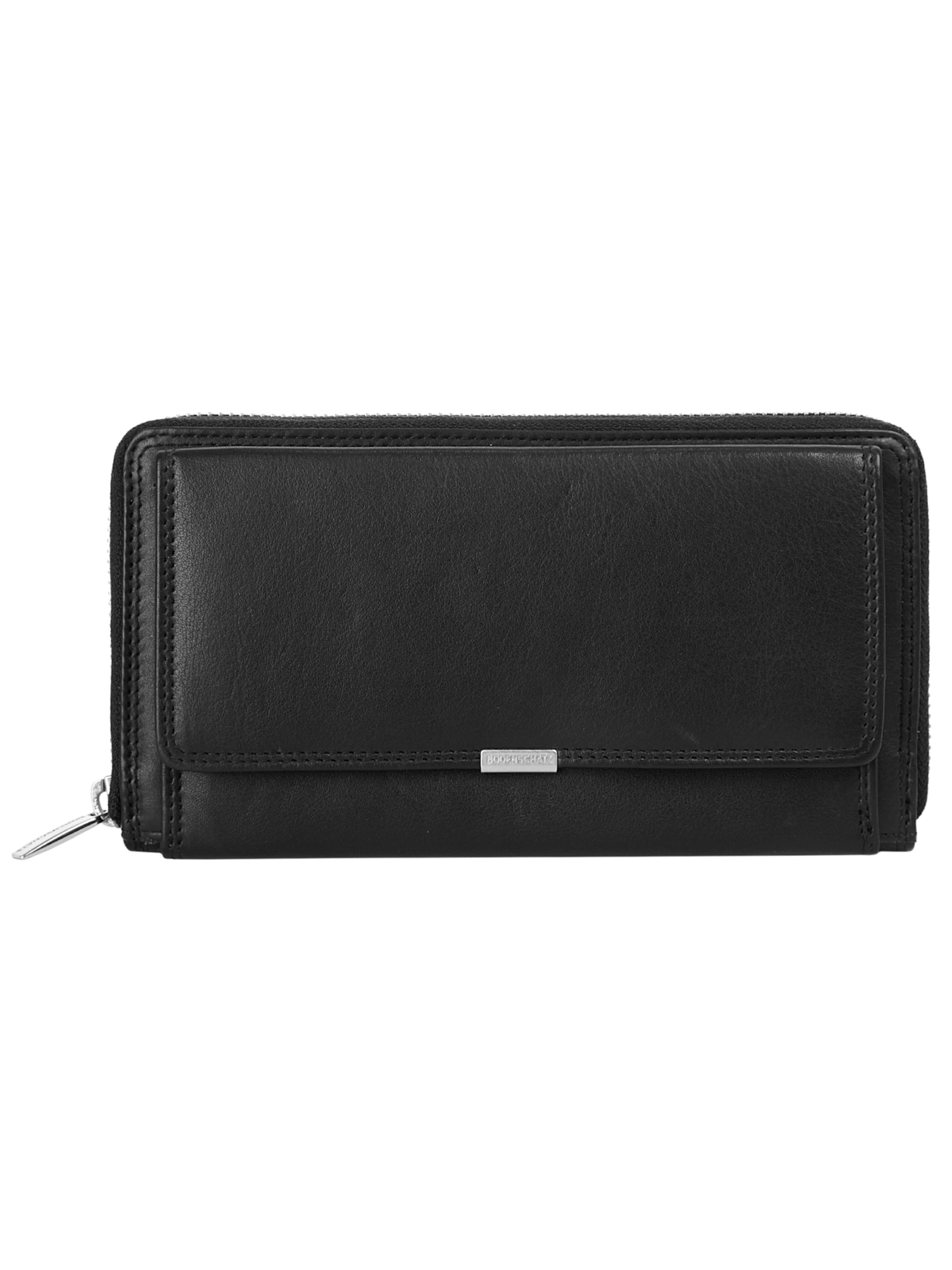 BODENSCHATZ Wallet in Black: front