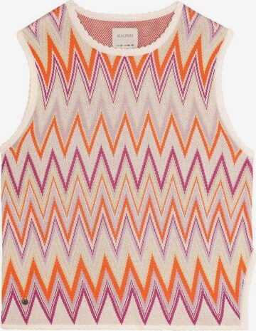 Scalpers Shirt 'Zigzag' in Gemengde kleuren: voorkant