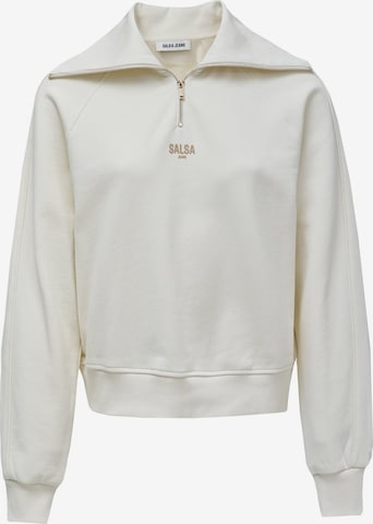 Pull-over Salsa Jeans en beige : devant