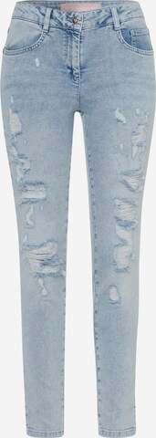 MARC AUREL Slimfit Jeans in Blau: predná strana