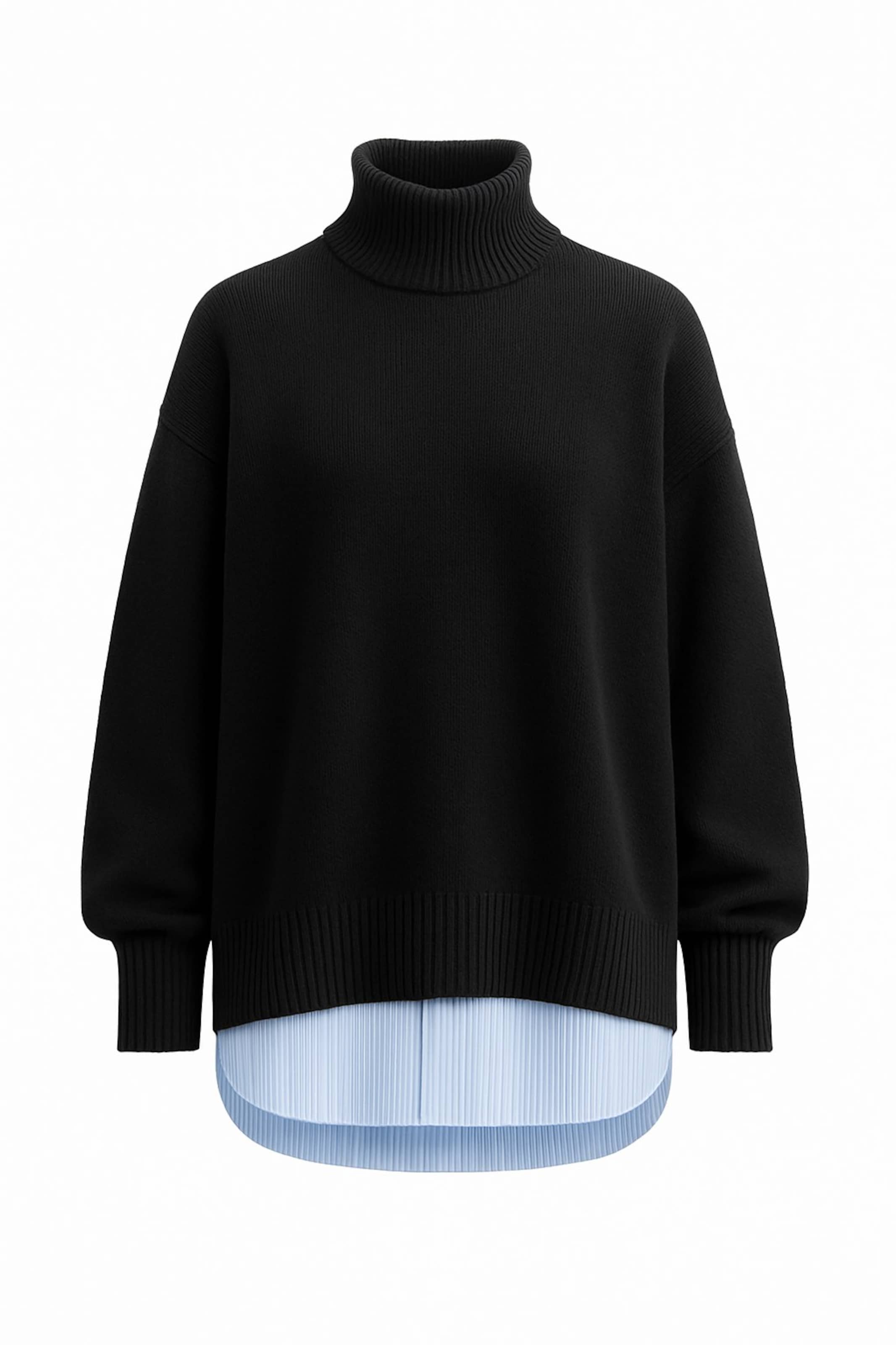 MANUKA Pullover in Schwarz: Vorderseite