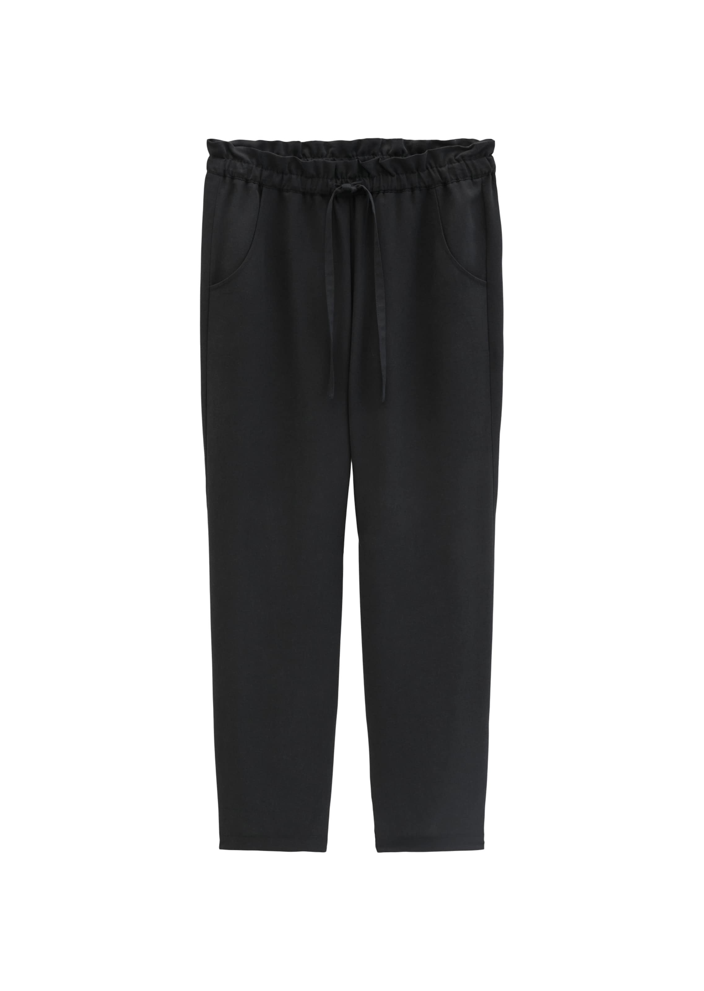 Marc O'Polo Loosefit Hose in Schwarz: Vorderseite