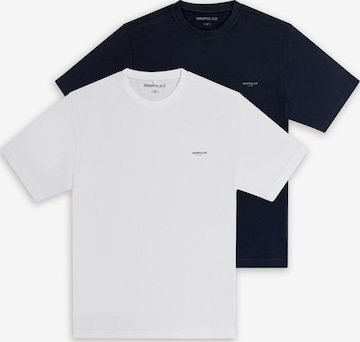 883Police Tričko 'Duocas' – modrá: přední strana