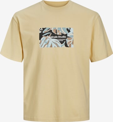 T-Shirt 'Sequoia' JACK & JONES en jaune : devant
