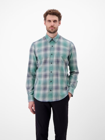 LERROS Regular fit Overhemd in Blauw: voorkant