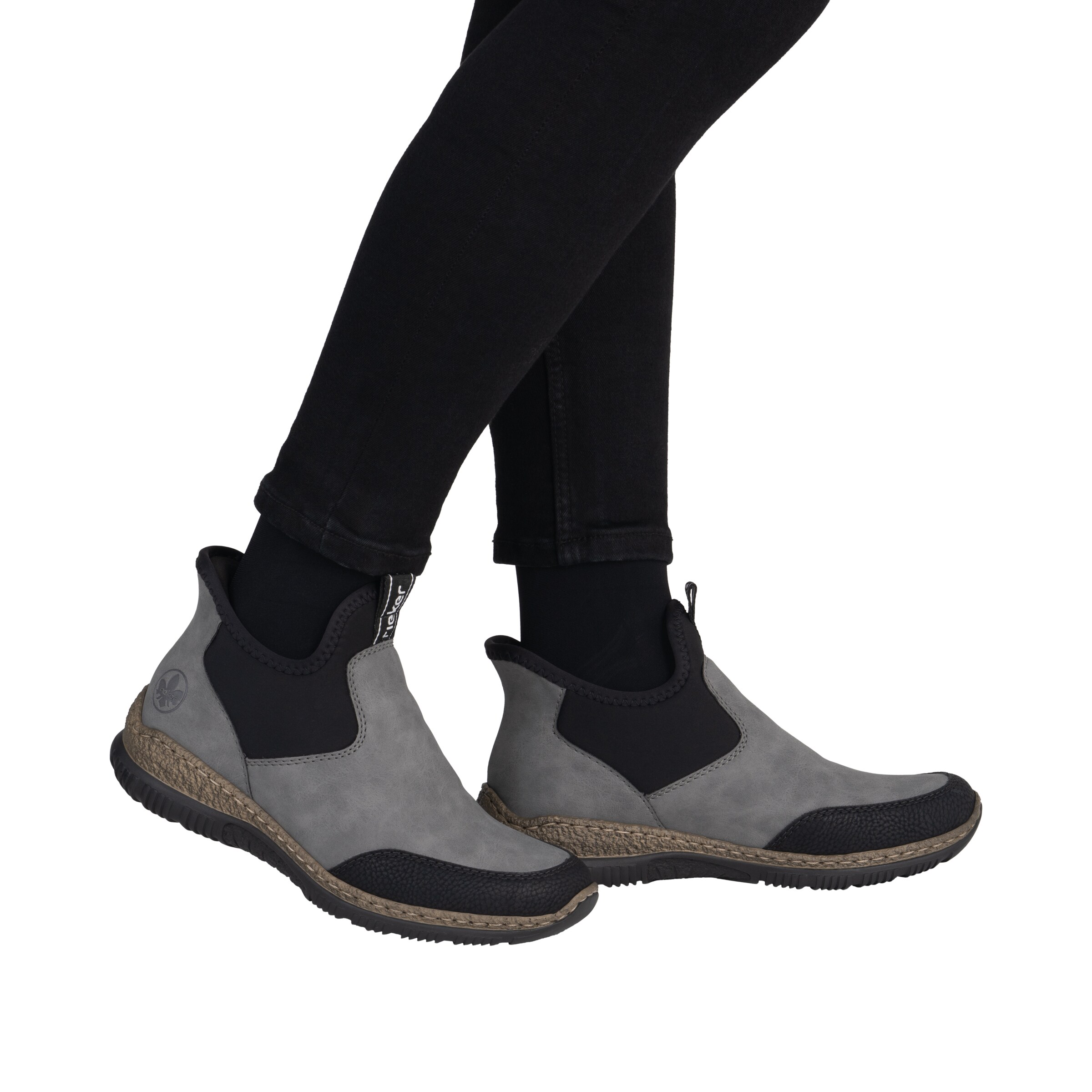 Rieker Booties 'N3280' in Grey
