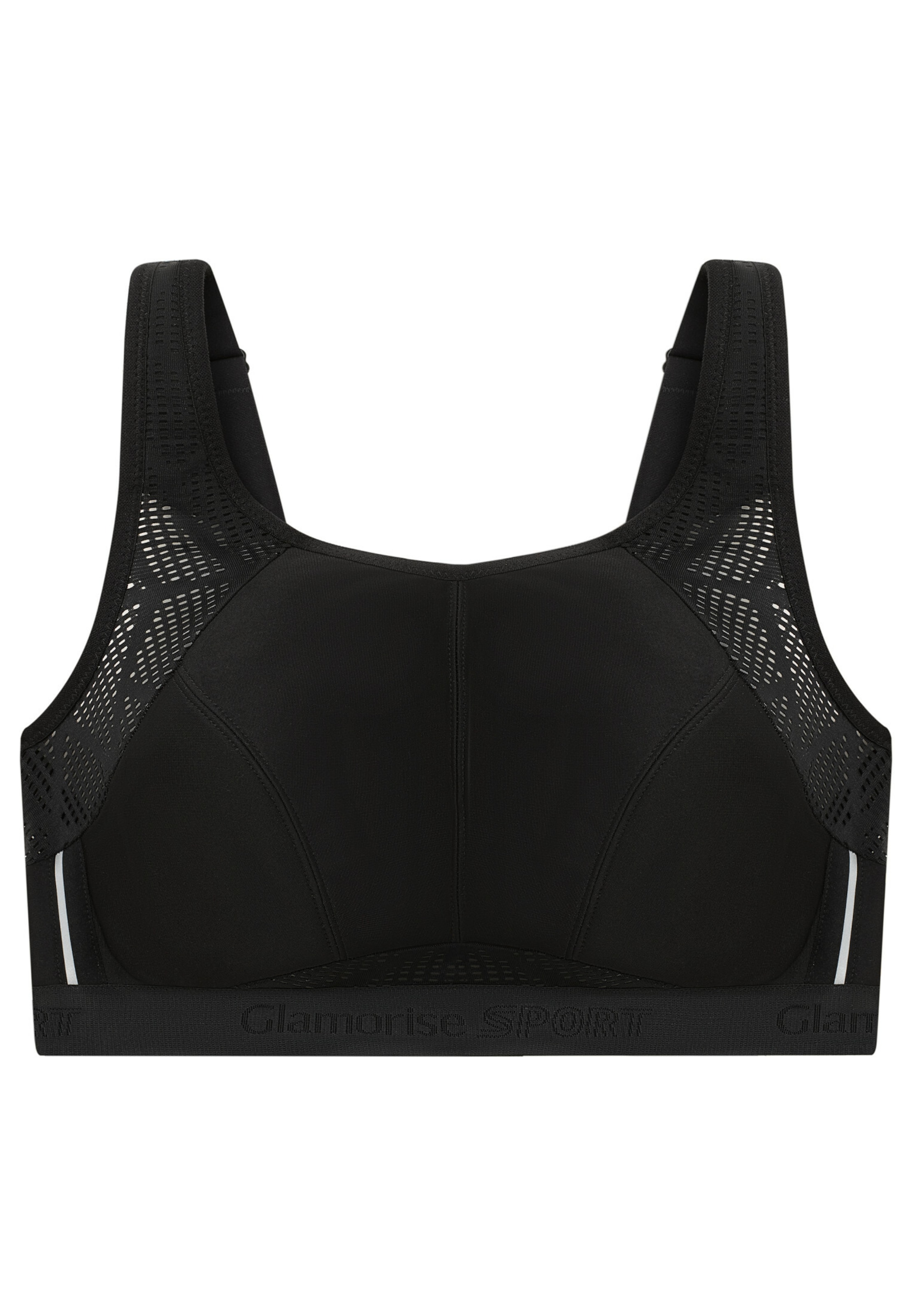 GLAMORISE Sports Bra in Black, Item view