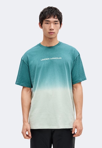 UNDER ARMOUR - Camiseta funcional en verde: frente