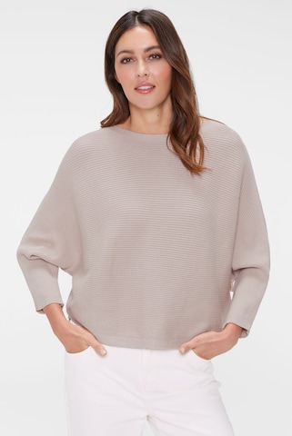 SENSES.THE LABEL Sweater in Beige: front