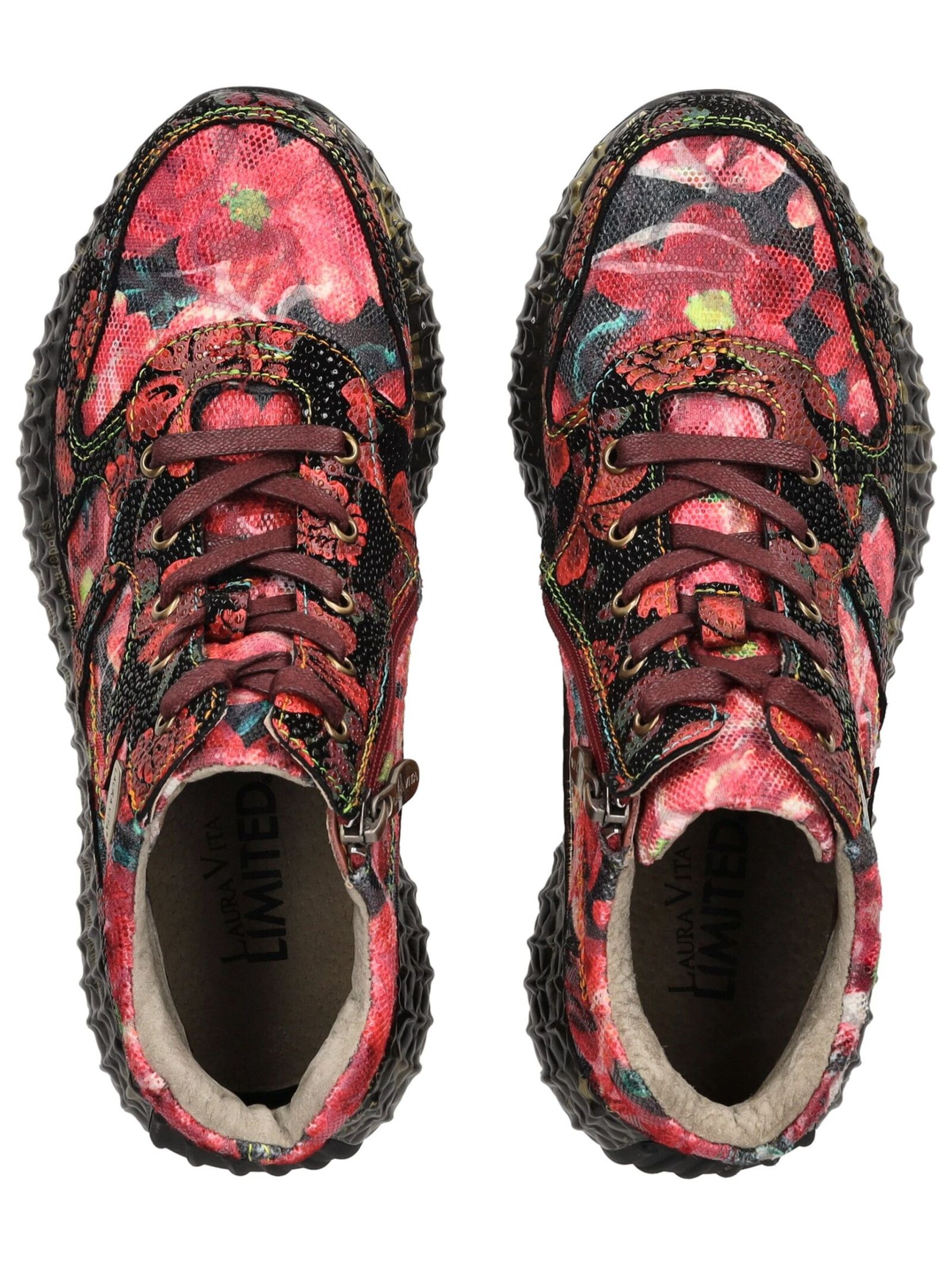 Baskets basses Laura Vita en rouge