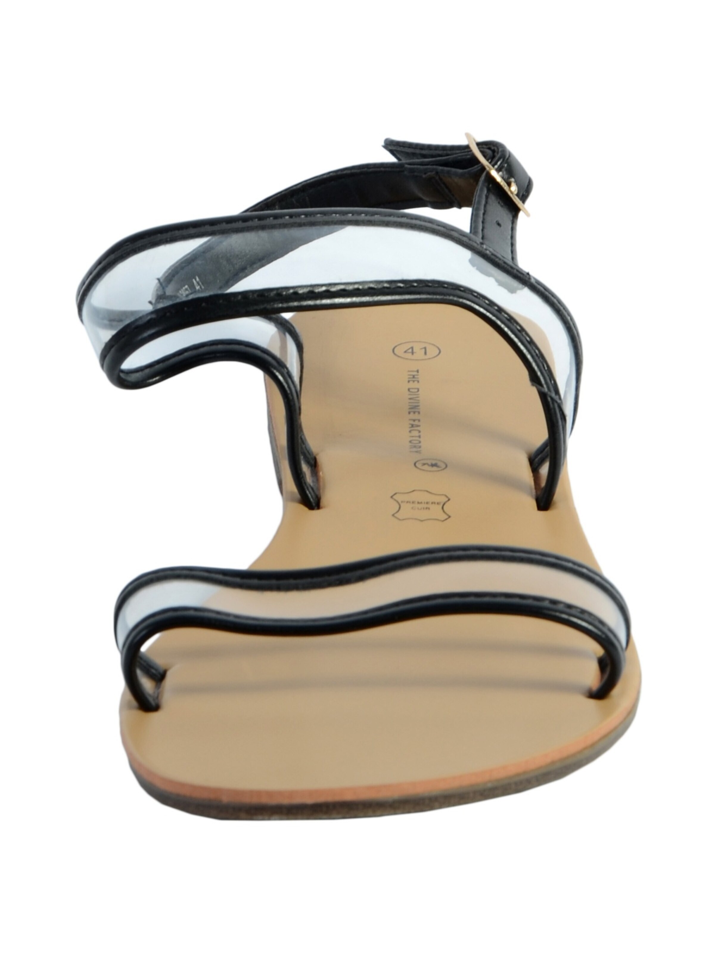 The Divine Factory Sandaal in Beige