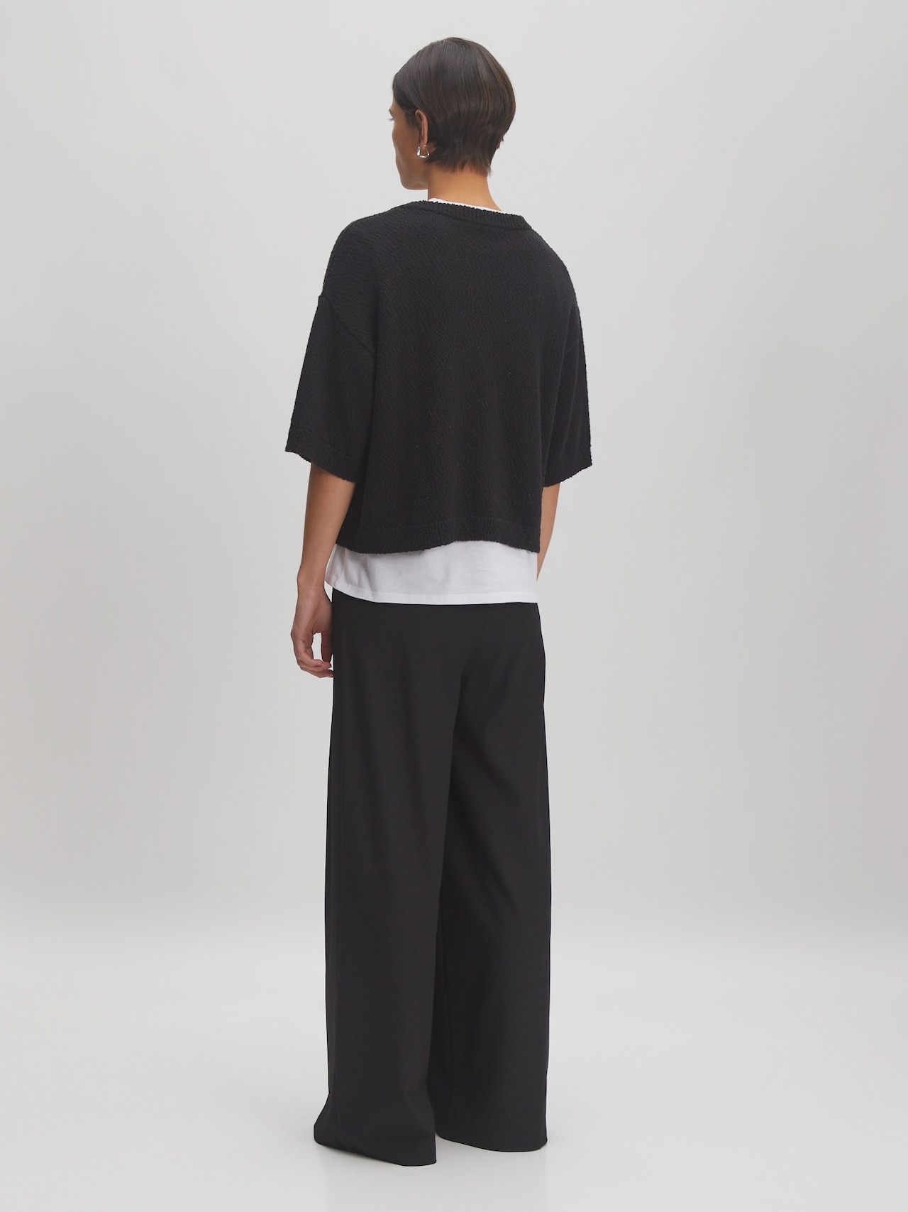 EDITED Shirt 'Oline' Zwart