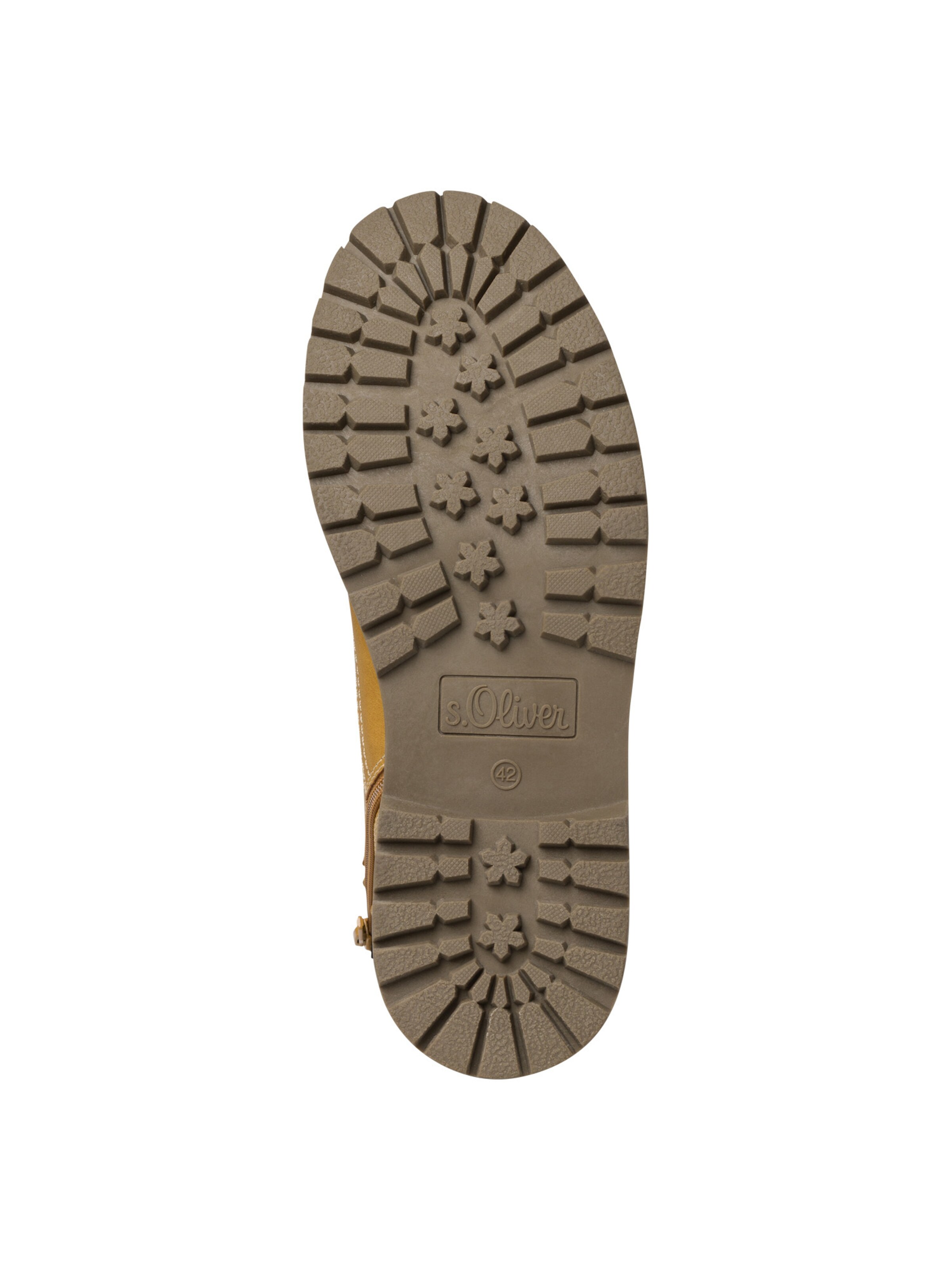 Bottines à lacets s.Oliver en jaune