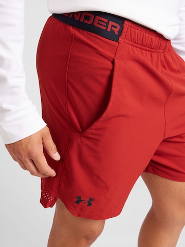 UNDER ARMOUR Szabványos Sportnadrágok - piros