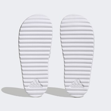 ADIDAS SPORTSWEAR Σαγιονάρα 'adilette' σε λευκό