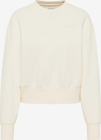 MUSTANG Sweatshirt in Beige: front