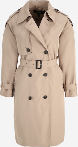 Vero Moda Petite Ανοιξιάτικο και φθινοπωρινό παλτό σε μπεζ: μπροστά